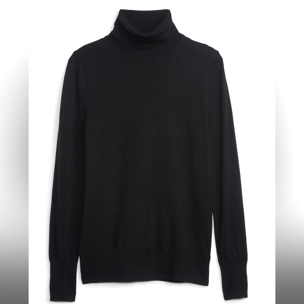 *mauve* 100% fine merino wool turtleneck sweater